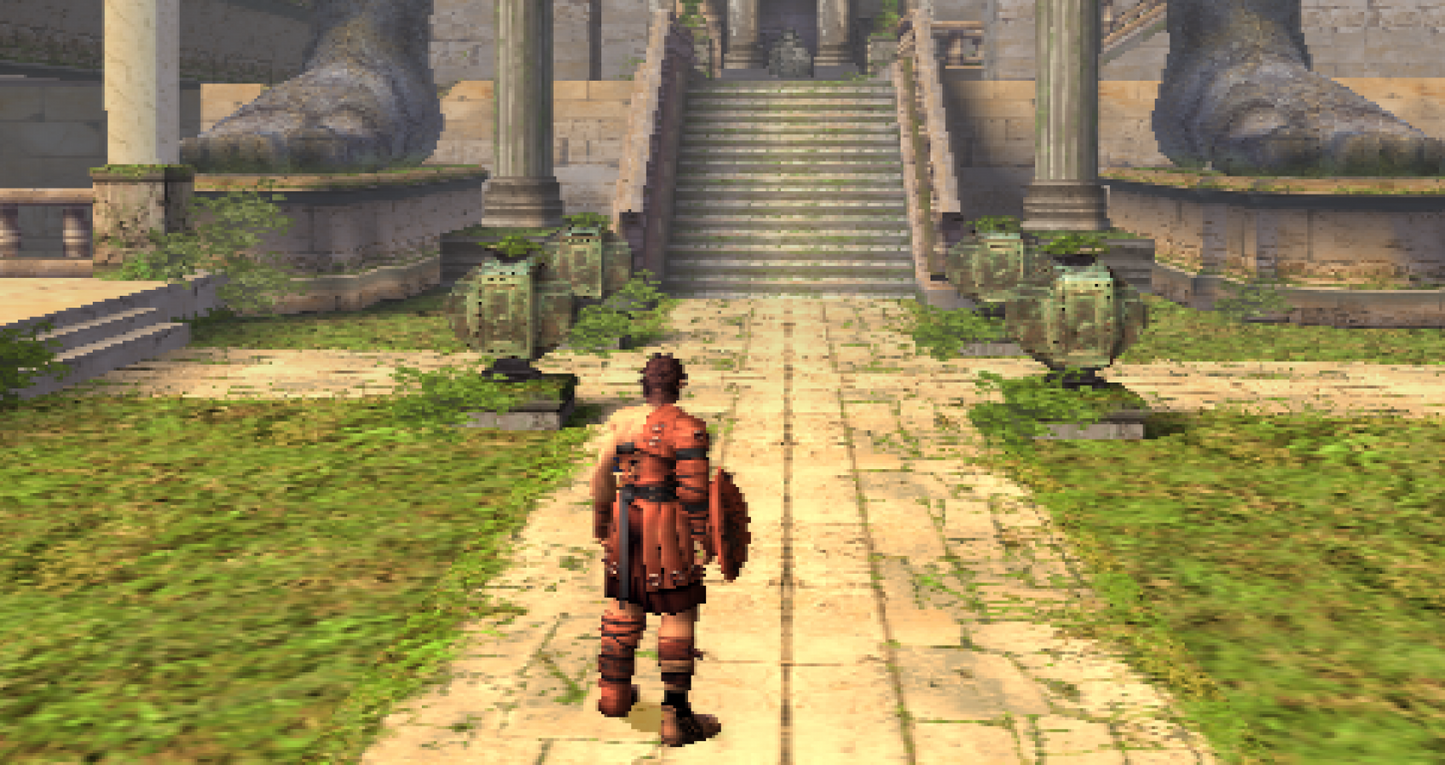 Rygar The Legendary Adventure PlayStation 2 PS2 for action adventure video game fans featuring hack and slash combat ancient mythology inspired world exploration platforming puzzle solving magical Diskarmor weapon epic boss battles fantasy gameplay collectible gaming appeal gameplay