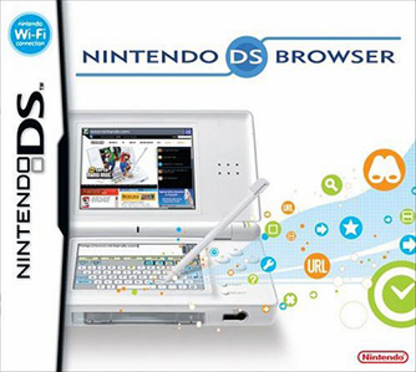 Nintendo DS Browser cover art for Nintendo DS (DS) internet browsing application software