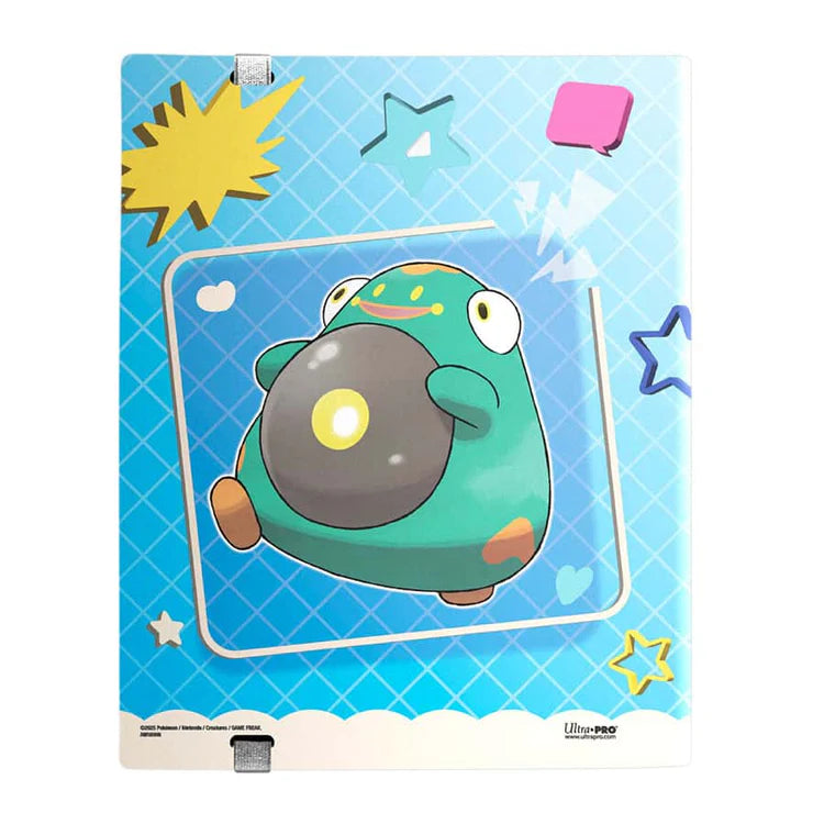 9 Pocket Zip PRO Binder Iono and Bellibolt Pokemon TCG Accessory