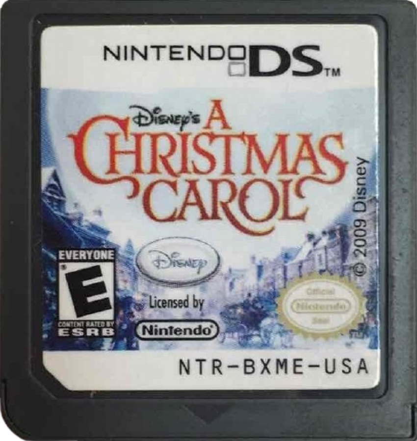 Disney's A Christmas Carol cartridge for the Nintendo DS (DS) video game