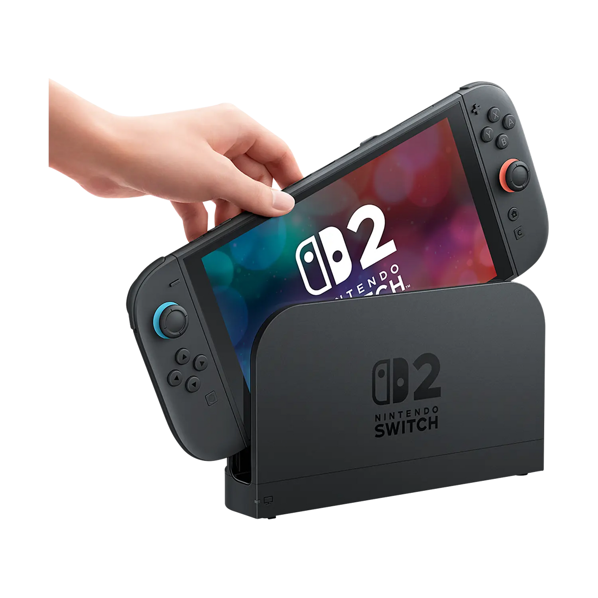 Nintendo Switch 2 Console NS2 next-generation Nintendo gaming system featuring upgraded hardware high-resolution display Joy-Con 2 controllers improved performance TV and handheld gaming modes modern Nintendo games wireless connectivity and collectible gaming appeal with dock