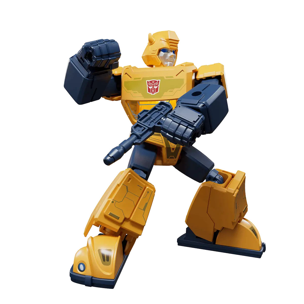 Bumblebee Blokees Transformer 4 inch Shining Version 03 Shattered Universe Figure Blind Box Collectible Autobot