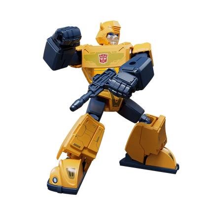 Bumblebee Blokees Transformer 4 inch Shining Version 03 Shattered Universe Figure Blind Box Collectible Autobot