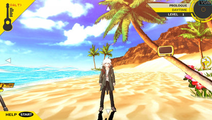 Danganronpa 2 Goodbye Despair PlayStation Vita video game, visual novel adventure, murder mystery investigation, anime-style storytelling, handheld console title gameplay screenshot