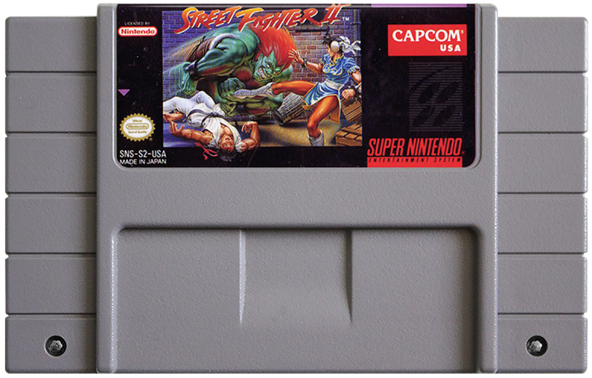 Retro Street Fighter II SNES inspired design featuring classic arcade fighting game aesthetic iconic world warriors fast paced 2D combat pixel art martial arts tournament gameplay legendary Capcom fighter nostalgic Super Nintendo presentation cartridge