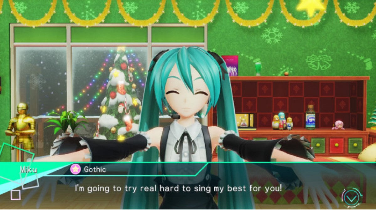 Hatsune Miku Project DIVA X for PS4 featuring rhythm gameplay with virtual idol performances and anime style visuals gameplay