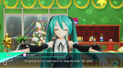 Hatsune Miku Project DIVA X for PS4 featuring rhythm gameplay with virtual idol performances and anime style visuals gameplay