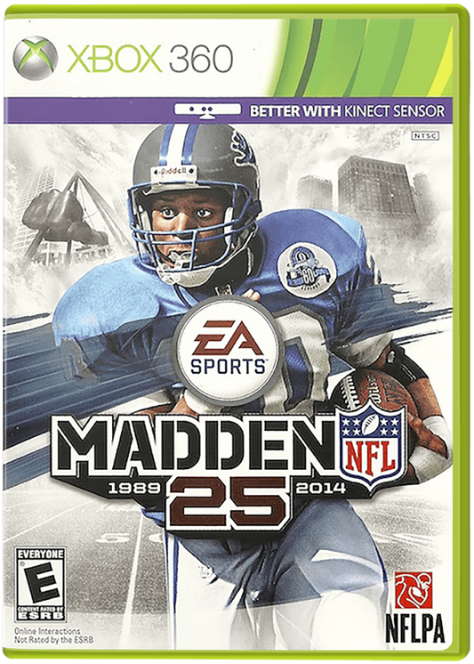 Madden NFL 25 cover art for Xbox 360 (X360) video game