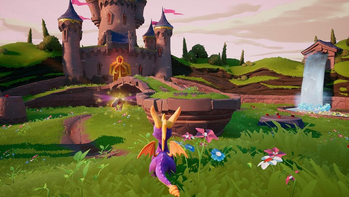 Spyro Reignited Trilogy Xbox One remastered collection featuring Spyro the Dragon, Spyro 2 Ripto's Rage, and Spyro Year of the Dragon with updated graphics, platforming adventure, and collectible gems, tested working, fast shipping gameplay
