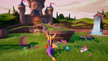 Spyro Reignited Trilogy Xbox One remastered collection featuring Spyro the Dragon, Spyro 2 Ripto's Rage, and Spyro Year of the Dragon with updated graphics, platforming adventure, and collectible gems, tested working, fast shipping gameplay