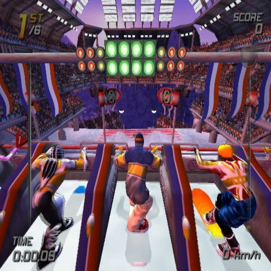 SSX – PlayStation 2 (PS2) video game gameplay, arcade snowboarding.