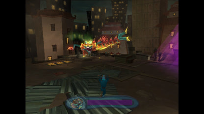 Gameplay for Scooby-Doo Unmasked GameCube GC video game, action platformer, mystery adventure, cartoon-based gameplay, family-friendly, Nintendo GameCube title