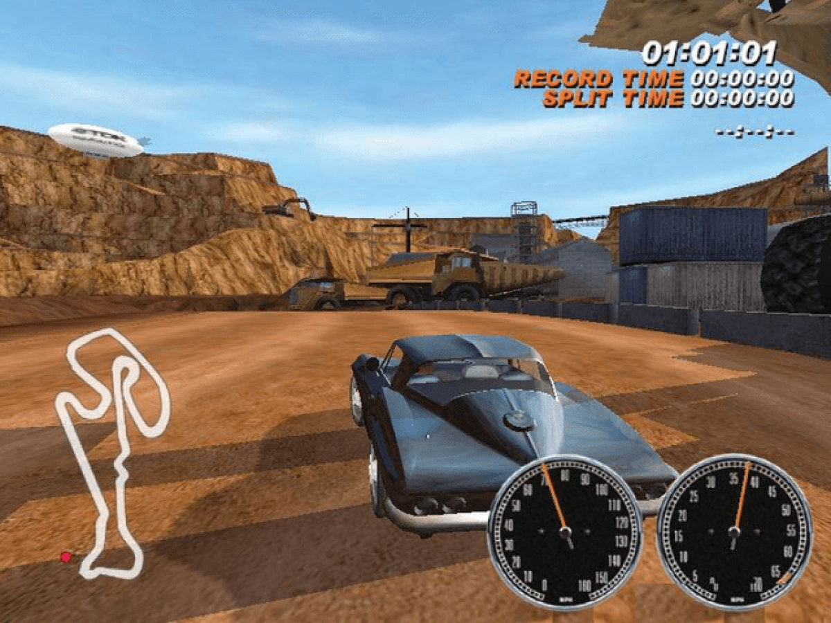 Corvette gameplay for Xbox (XBOX) video game