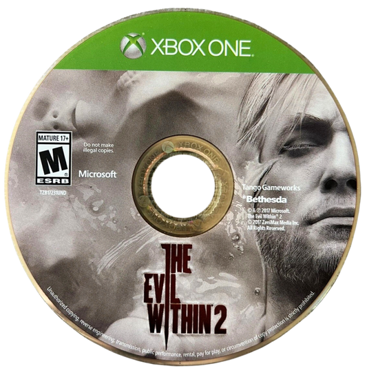 The Evil Within 2 – Xbox One (XONE) disc for survival horror video game