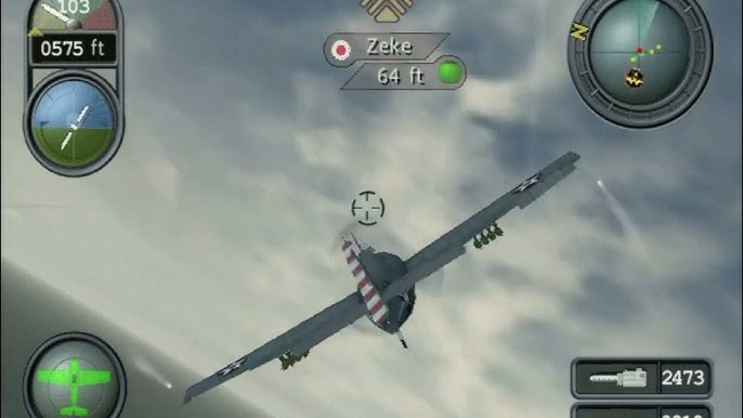 Secret Weapons Over Normandy WWII Aircraft combat simulation game for PlayStation 2 gameplay
