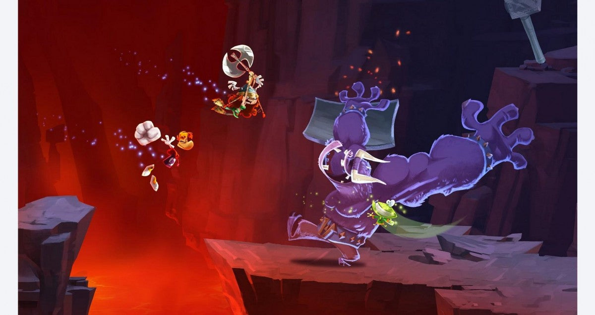 Rayman Legends gameplay image for Nintendo Switch NS video game