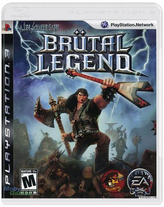 Brütal Legend cover art for PlayStation 3 (PS3) video game