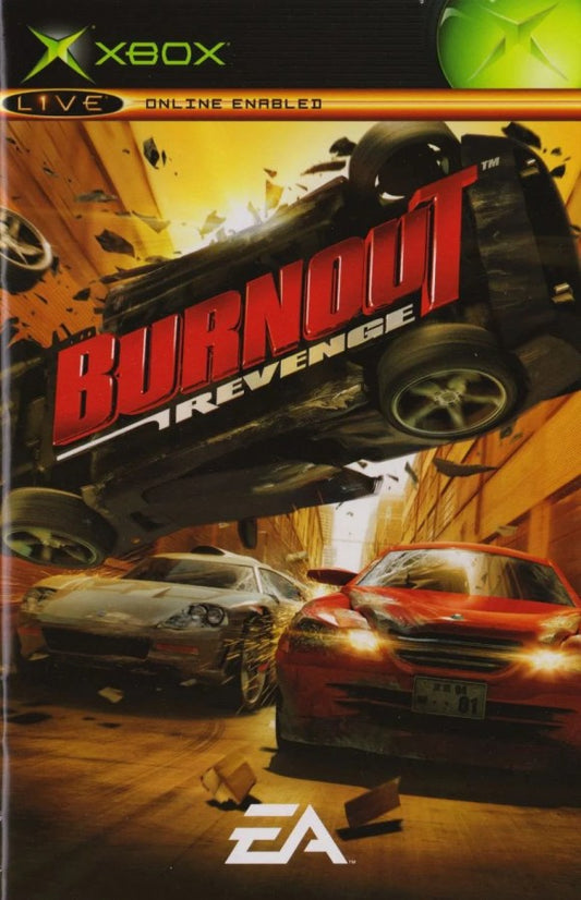 Burnout Revenge cover art for Xbox (XBOX) video game