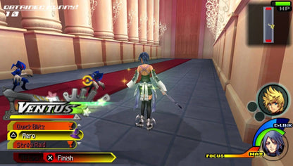 Kingdom Hearts: Birth by Sleep PSP action role-playing video game gameplay