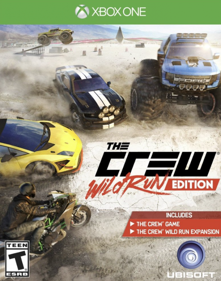 The Crew [Wild Run Edition] – Xbox One (XONE) cover art for open-world racing video game