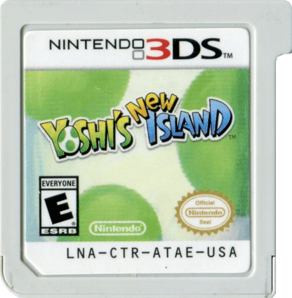 Yoshi's New Island cartridge for Nintendo 3DS (3DS) platformer video game