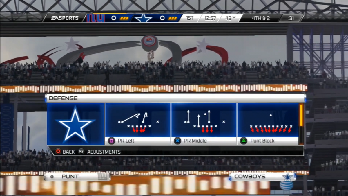 Madden NFL 17 gameplay for PlayStation 3 (PS3) video game