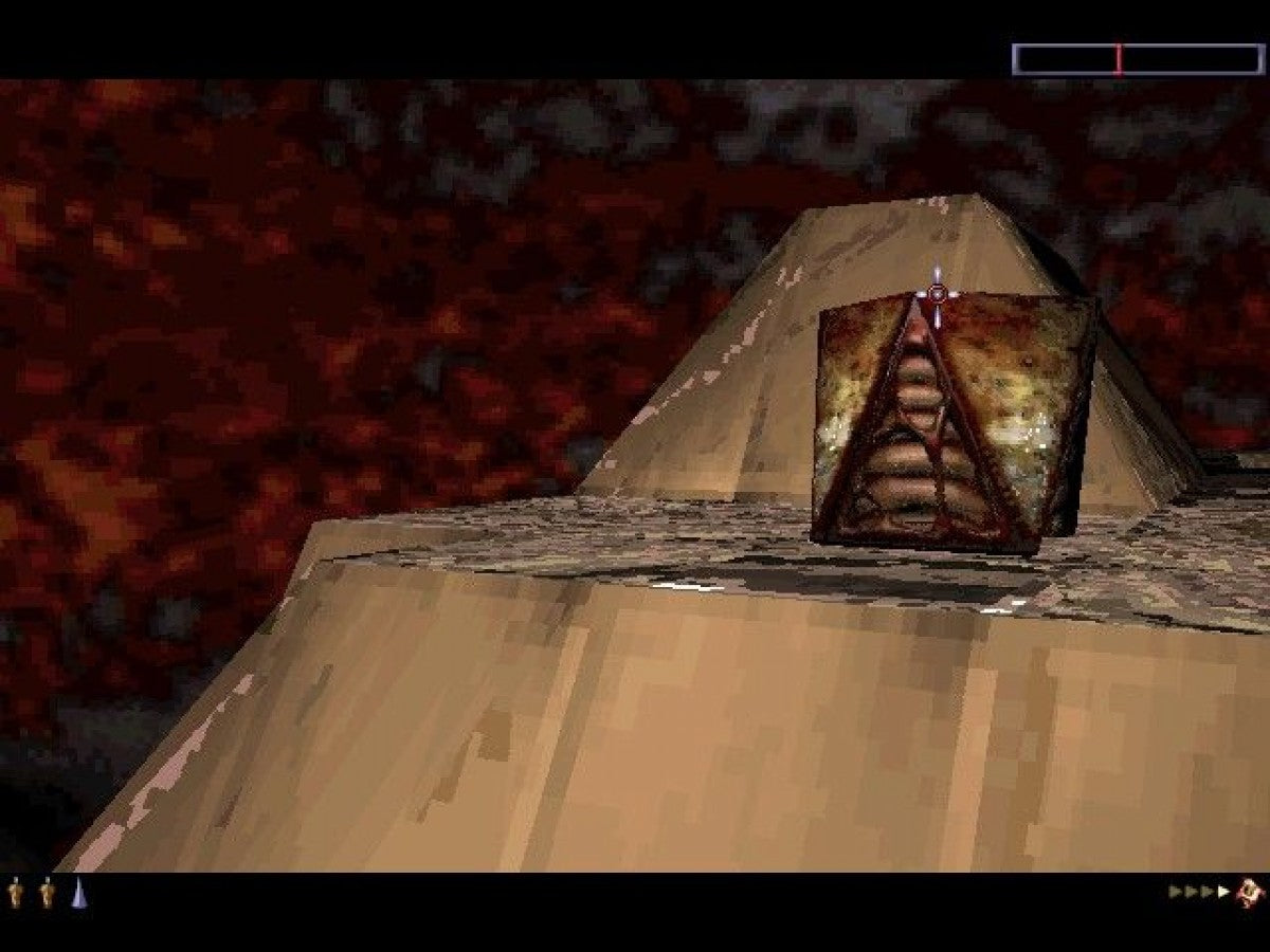 The Sentinel Returns PlayStation PS1 for strategy adventure video game fans featuring futuristic exploration puzzle solving strategic resource management mysterious sci fi environments atmospheric gameplay challenging missions and classic retro PlayStation gaming collectible appeal gameplay