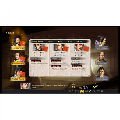 Nobunaga's Ambition: Taishi – PlayStation 4 (PS4) strategy video game gameplay