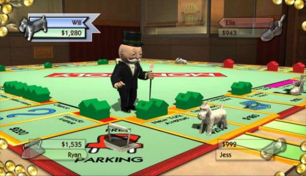 Monopoly gameplay for PlayStation 3 (PS3) video game