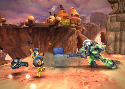 Skylanders Giants for Wii action adventure toy-to-life video game featuring collectible character figures portal gameplay cooperative play and family friendly fantasy battles experience gameplay