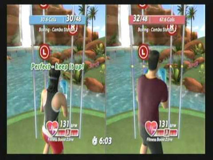 EA Sports Active: More Workouts gameplay art for Nintendo Wii (Wii) video game