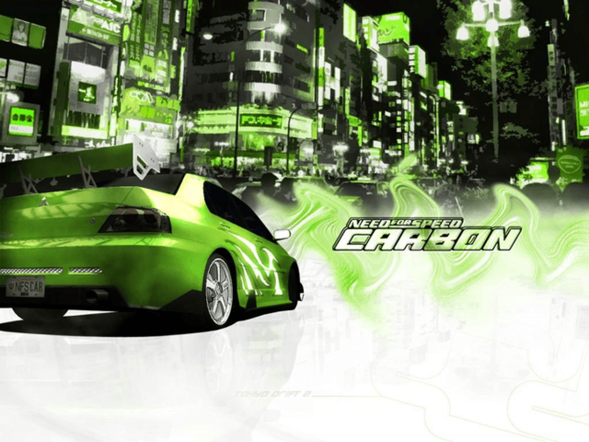 Need for Speed: Carbon title screen for Xbox (XBOX) video game