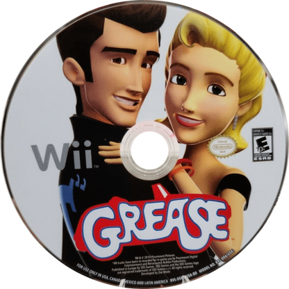 Grease: The Official Video Game – Nintendo Wii (Wii) music rhythm party disc for video game