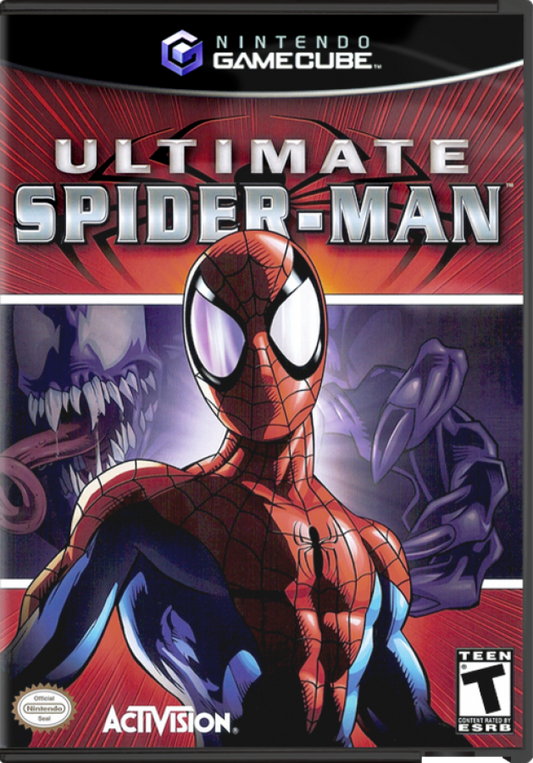 Ultimate Spider-Man cover art for GameCube (GC) video game