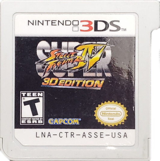 Super Street Fighter IV [3D Edition] cartridge for Nintendo 3DS (3DS) fighting video game