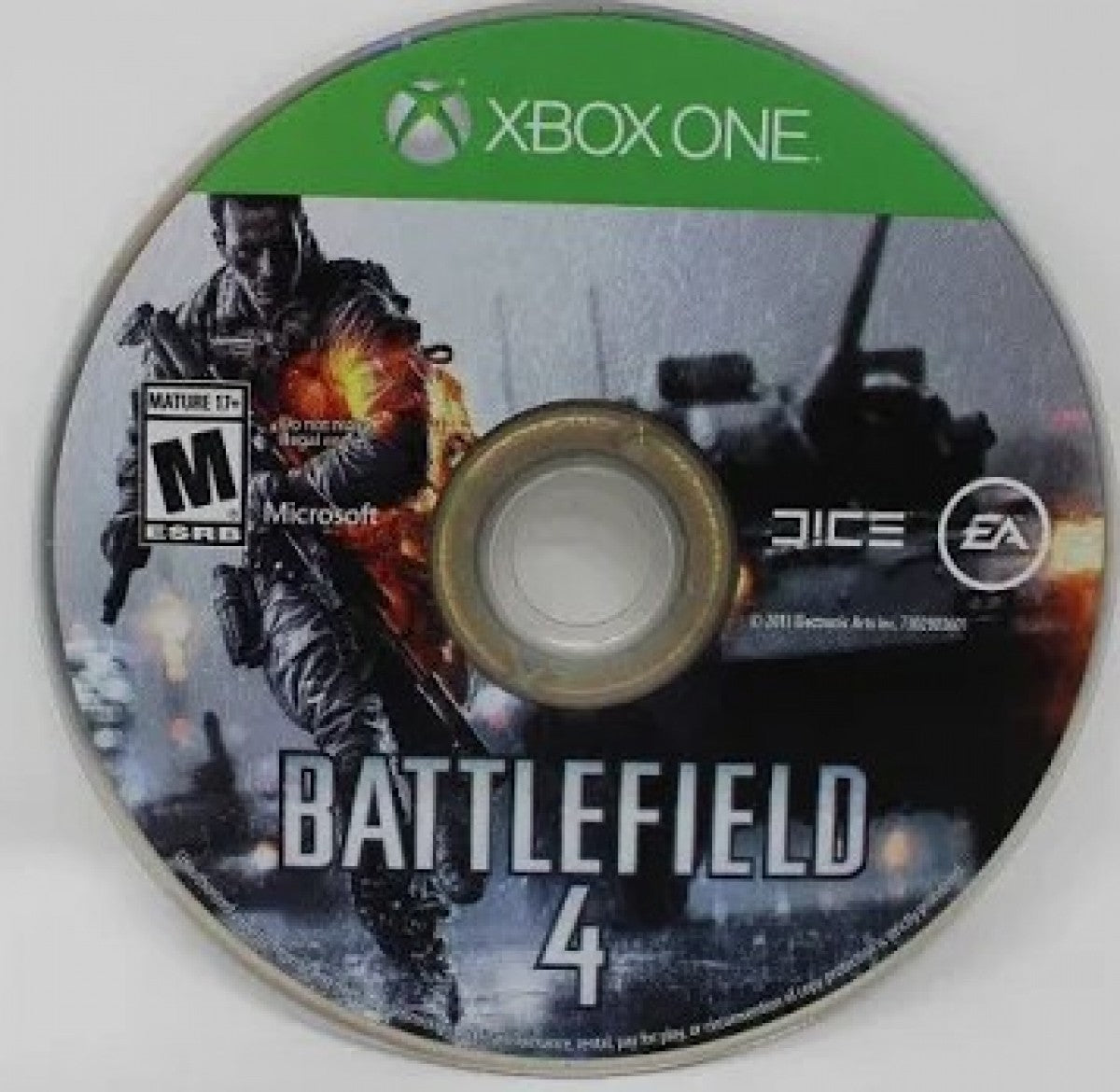 Battlefield 4 – Xbox One (XONE) disc for modern military first-person shooter game