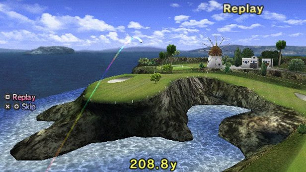 Hot Shots Golf: Open Tee 2 gameplay for PlayStation Portable (PSP) golf sports game