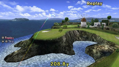 Hot Shots Golf: Open Tee 2 gameplay for PlayStation Portable (PSP) golf sports game