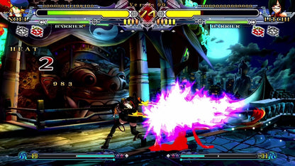 BlazBlue: Continuum Shift gameplay for Xbox 360 (X360) fighting video game