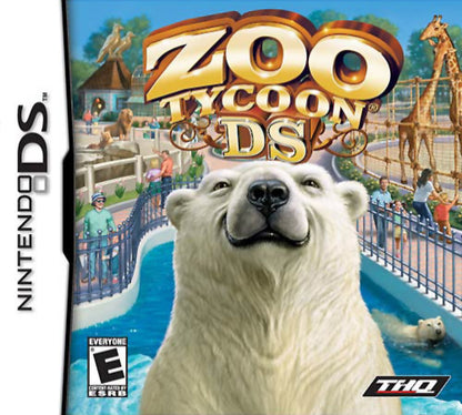 Zoo Tycoon cover art for Nintendo DS (DS) zoo management simulation video game