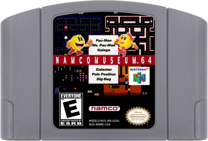 Namco Museum 64 cartridge for Nintendo 64 N64 video game