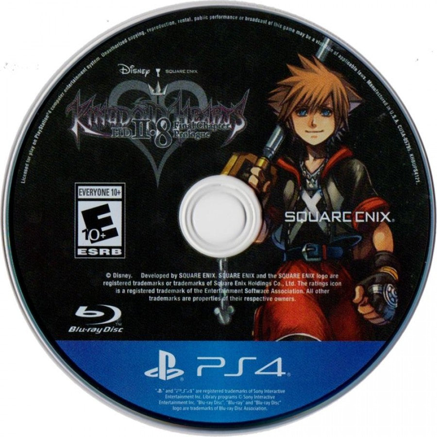 Kingdom Hearts: The Story So Far – PlayStation 4 (PS4) video game disc, action role-playing game.