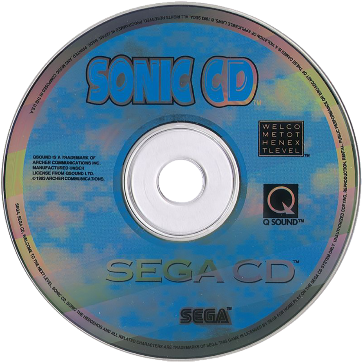 Sonic CD Sega CD for retro video game enthusiasts featuring classic side scrolling platforming gameplay high speed action time travel mechanics vibrant pixel art iconic Sonic the Hedgehog adventure challenging level design and collectible gaming appeal disc 