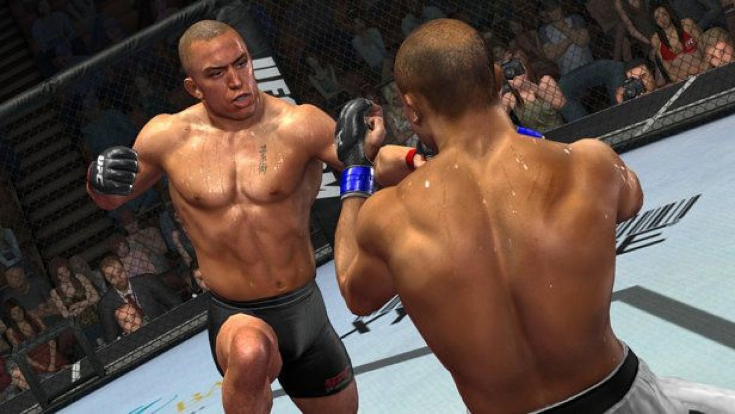 UFC 2009 Undisputed Greatest Hits retro PlayStation 3 video game featuring mixed martial arts combat, realistic UFC fighting gameplay, multiplayer competition and classic PS3 entertainment - gameplay