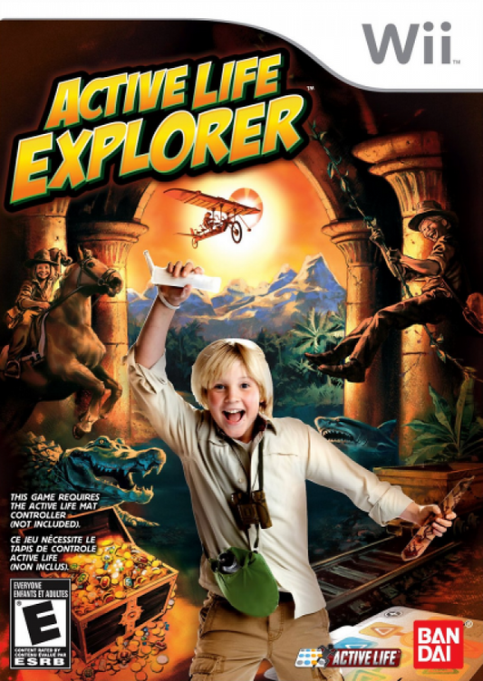 Active Life: Explorer cover art for Nintendo Wii (Wii) video game