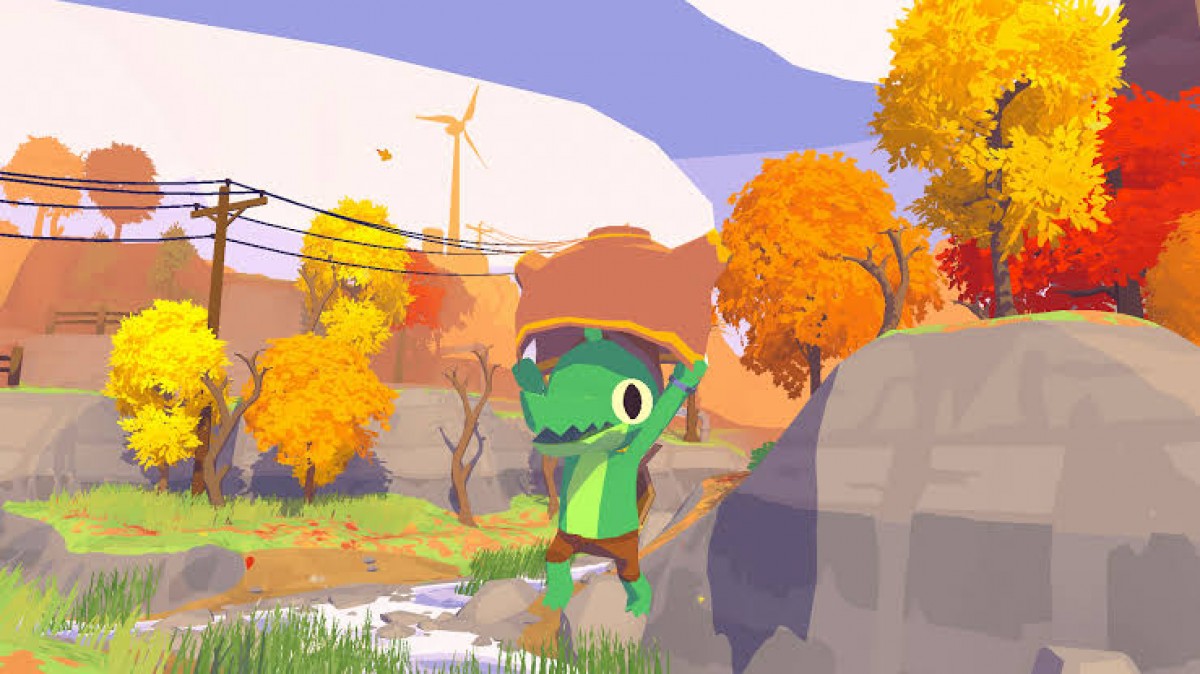 Lil Gator Game PAL Nintendo Switch NS for family friendly action adventure video game fans featuring adorable animal characters colorful island exploration climbing gliding swimming crafting collectibles playful quests and relaxing open world gameplay charming visuals and PAL region Nintendo Switch gaming collectible appeal gameplay