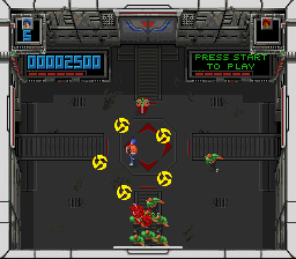 Super Smash TV gameplay image for Super Nintendo Entertainment System (SNES) retro video game