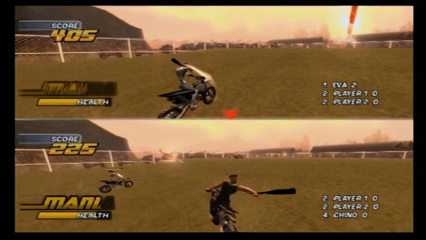 Motocross Mania 3 – PlayStation 2 (PS2) motocross racing video game gameplay
