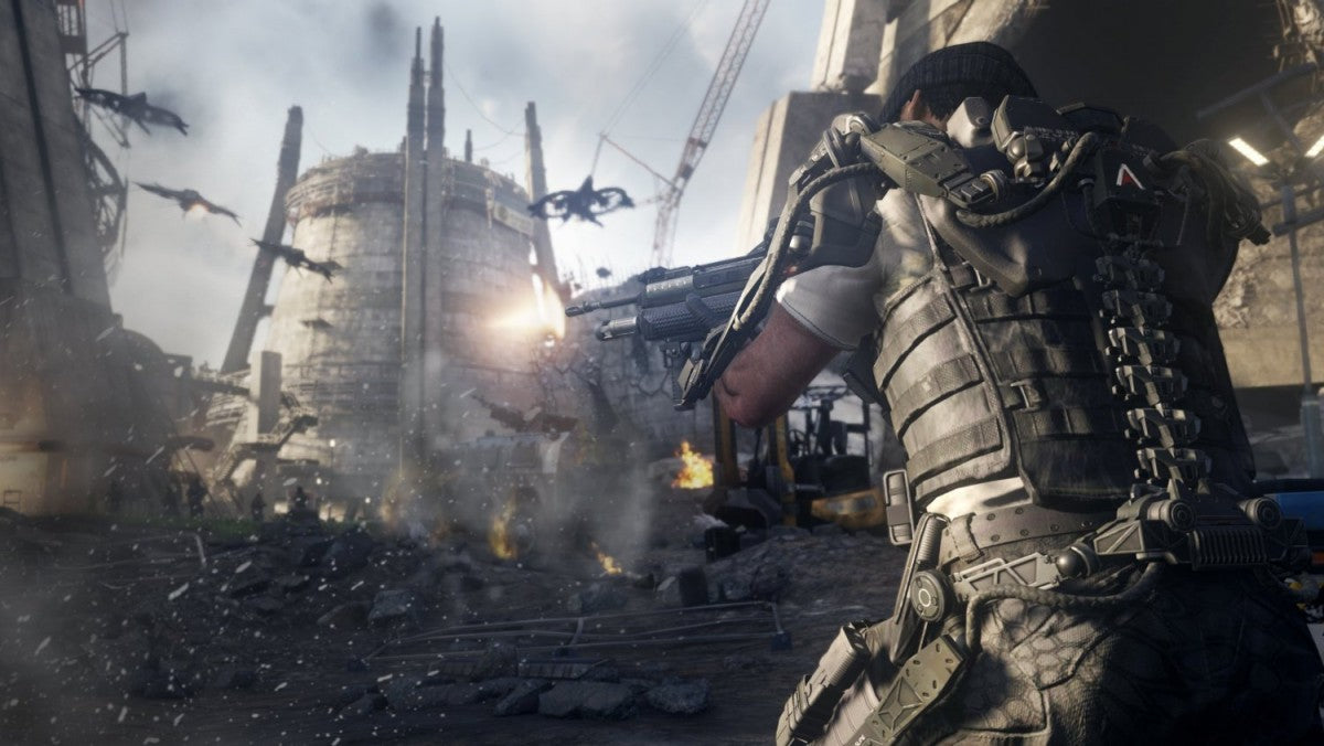 Call of Duty: Advanced Warfare gameplay for PlayStation 4 (PS4) first-person shooter video game
