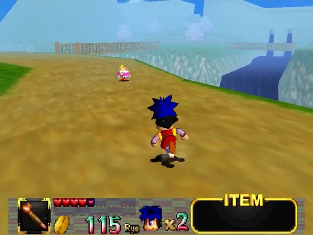 Mystical Ninja Starring Goemon gameplay for Nintendo 64 (N64) video game